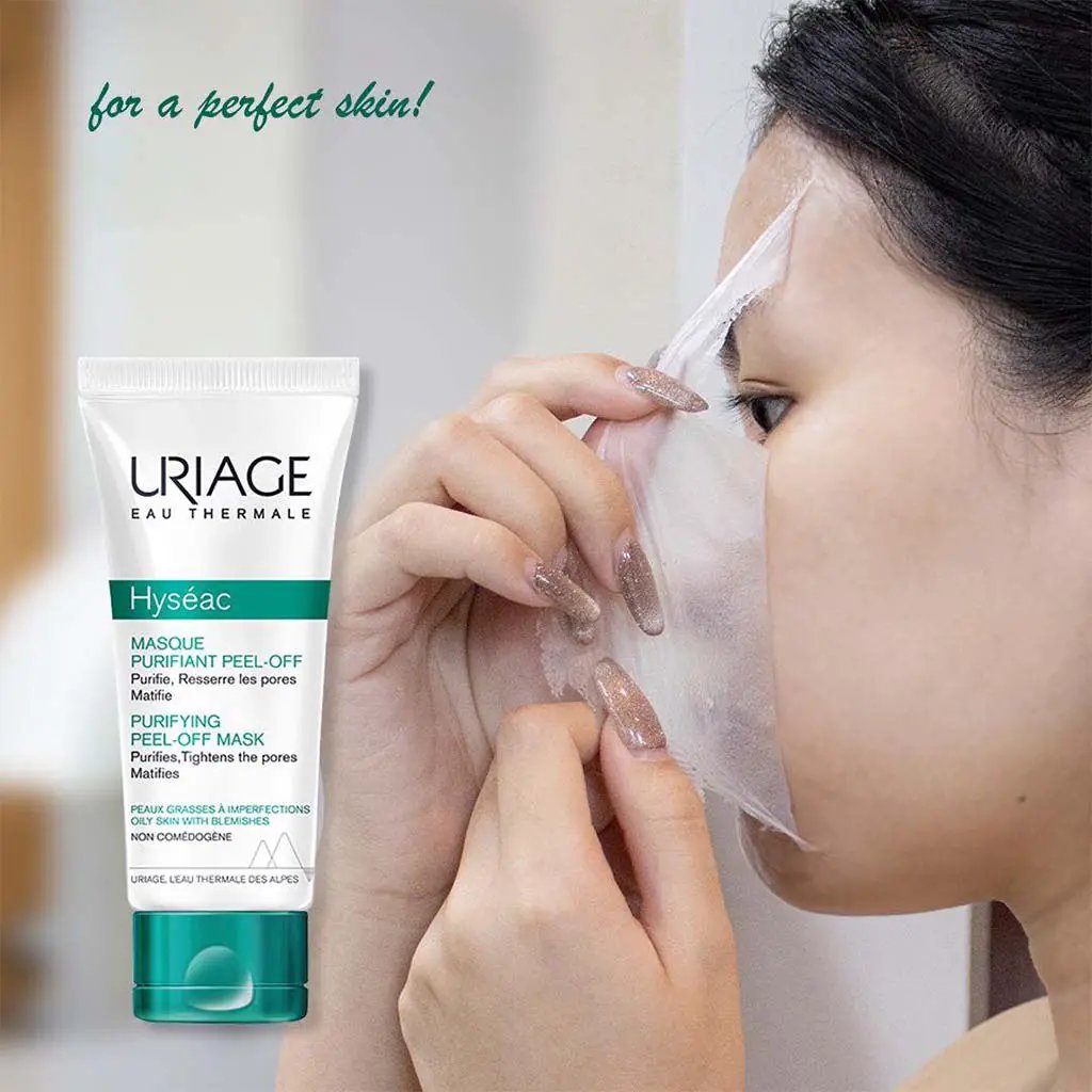 Uriage Hyseac Purifying Peel-Off Mask For Combination to Oily Skin Types 50ml