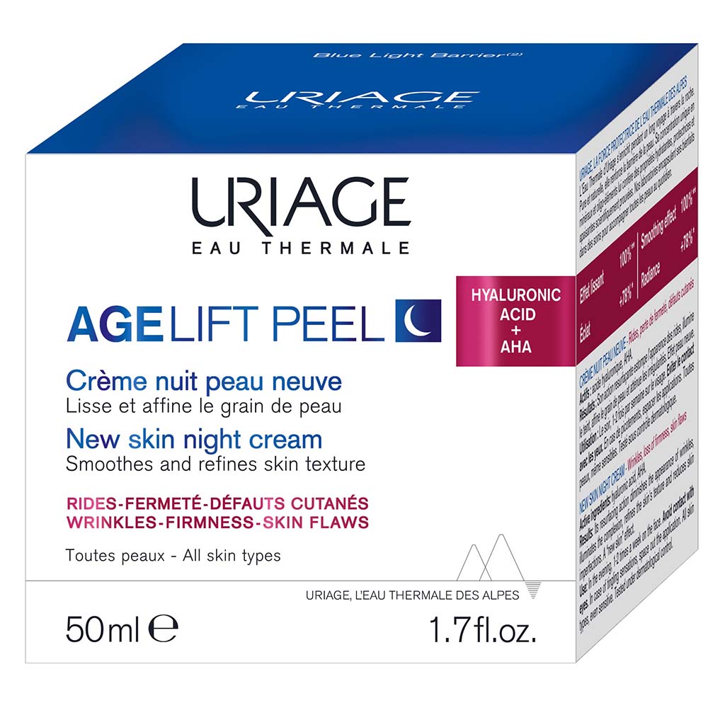 Uriage Age Lift Peel New Skin Night Cream For All Skin Types 50ml - Easy Pharmacy LLC