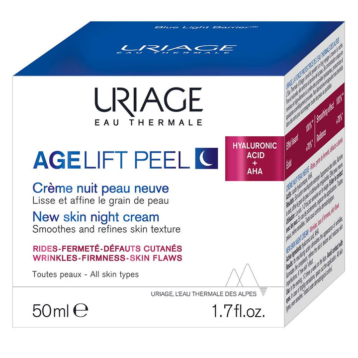 Uriage Age Lift Peel New Skin Night Cream For All Skin Types 50ml - Easy Pharmacy LLC