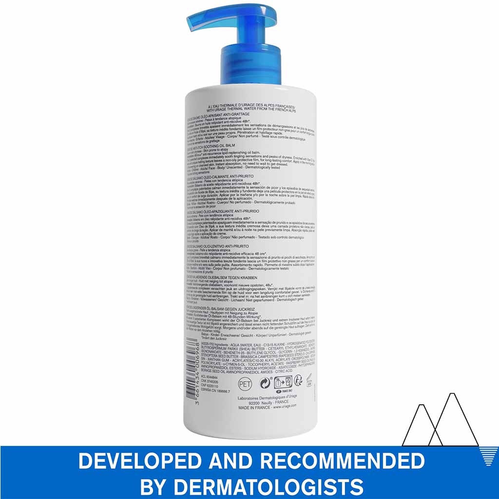 Uriage Xemose Anti Itch Soothing Oil Balm For Dry Skin Prone To Atopy 500ml - Easy Pharmacy LLC