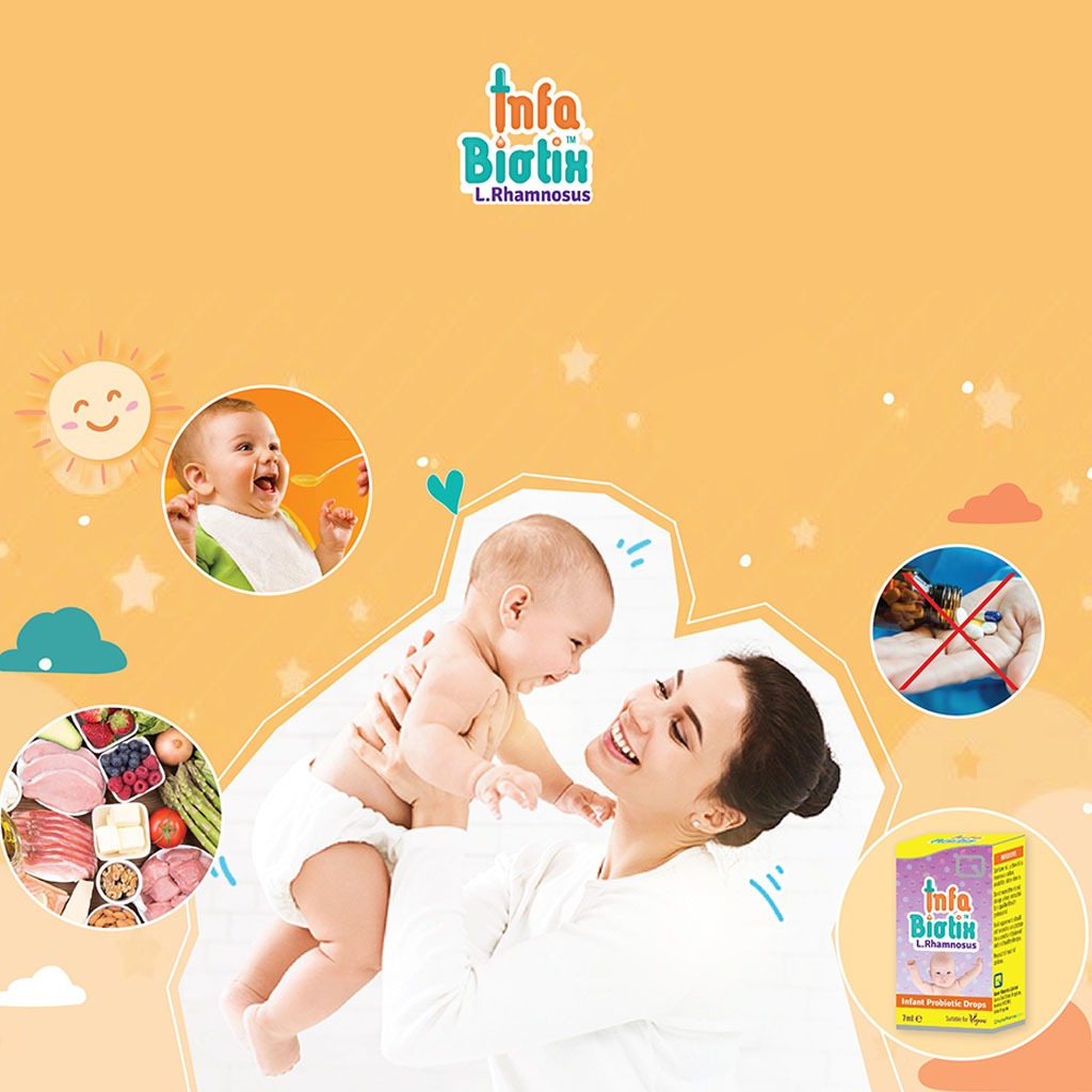 Infabiotix Infant Probiotic Oral Drops For 1 Month To 3 Years 7ml - Easy Pharmacy LLC