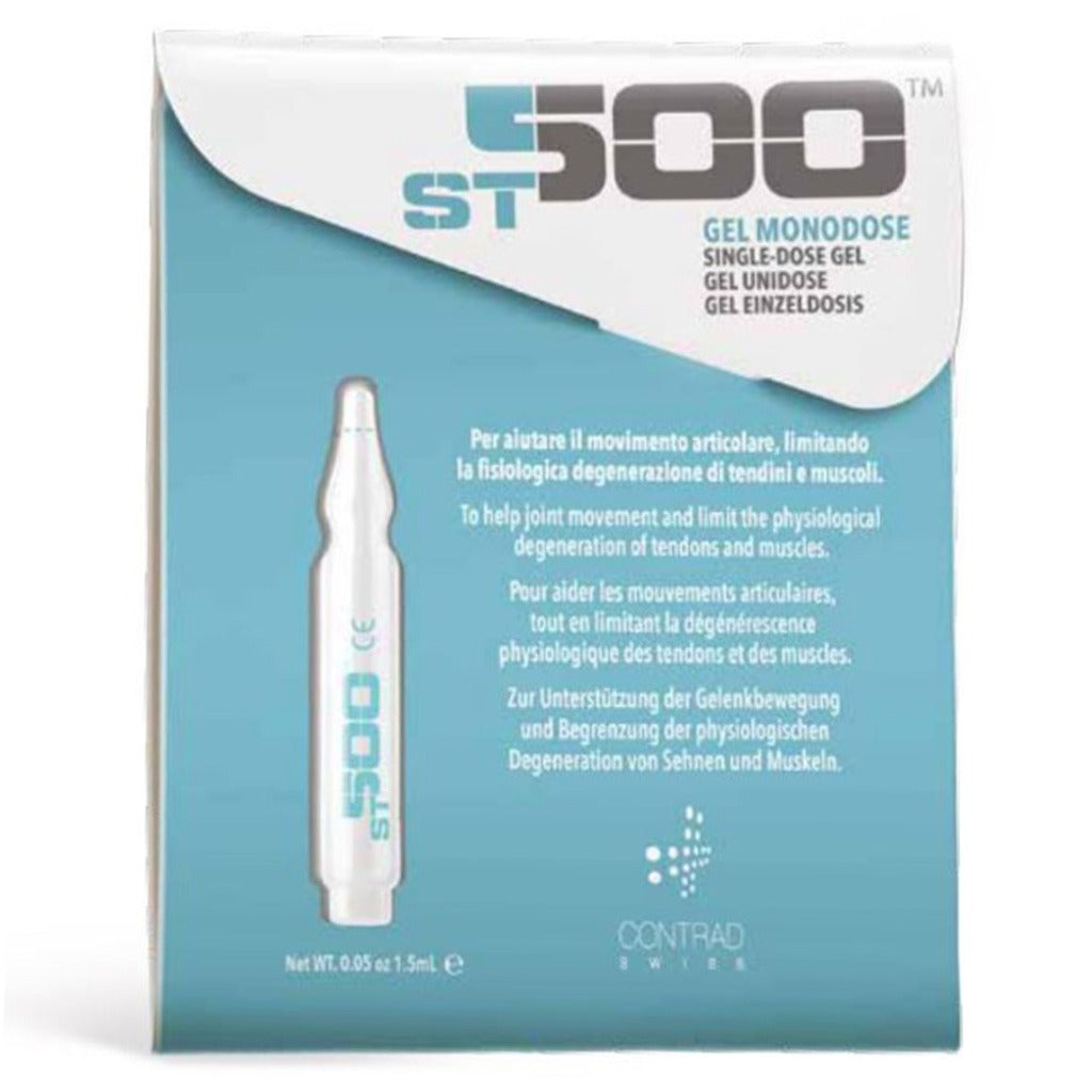 Contrad Swiss ST500 Topical Gel For Healthy Joint Movement, Pack of 4 Monodose Vial + 8 Patches - Easy Pharmacy LLC