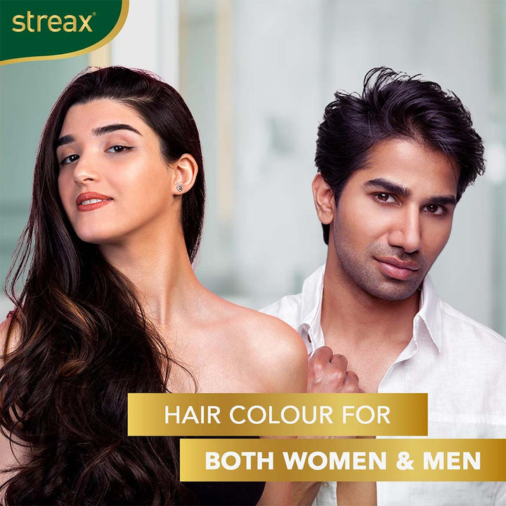 Streax No-Ammonia Insta Shampoo Hair Color - Dark Brown 3 - Easy Pharmacy LLC