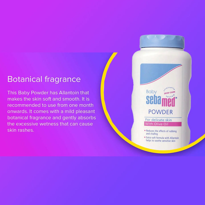Sebamed Baby Powder With Olive Oil For Delicate Skin 100g - Easy Pharmacy LLC
