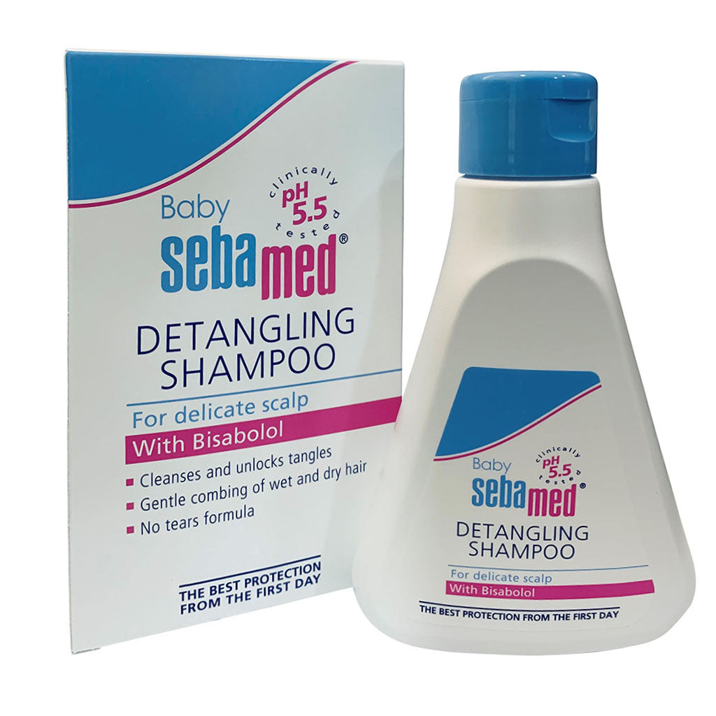 Sebamed Baby Detangling Shampoo With Soothing Bisabolol For Delicate Scalp 250ml - Easy Pharmacy LLC