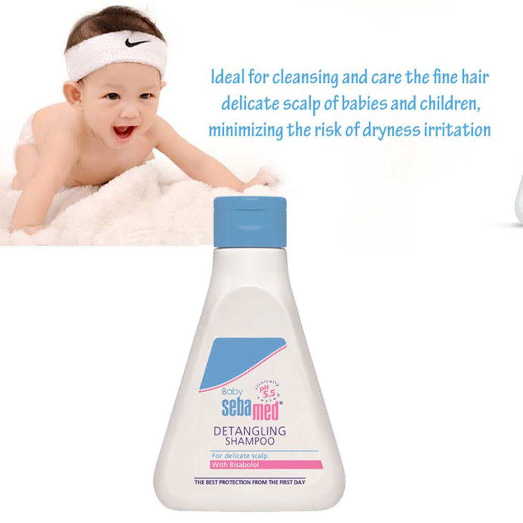 Sebamed Baby Detangling Shampoo With Soothing Bisabolol For Delicate Scalp 250ml - Easy Pharmacy LLC