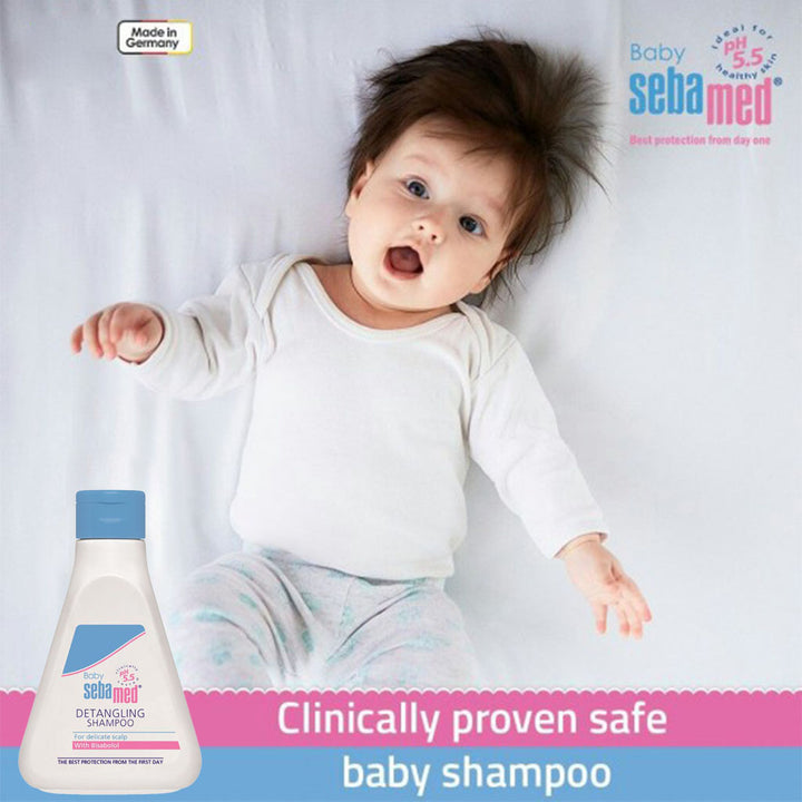 Sebamed Baby Detangling Shampoo With Soothing Bisabolol For Delicate Scalp 250ml - Easy Pharmacy LLC