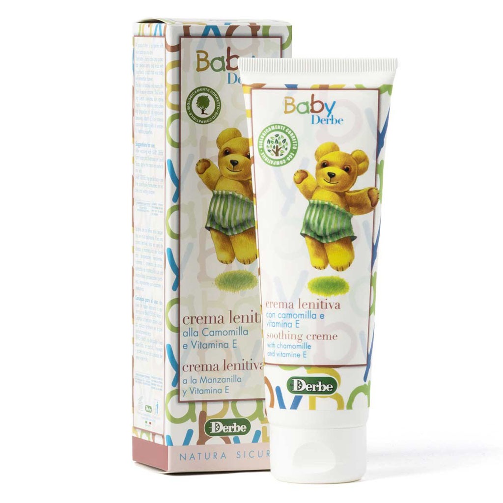 Derbe Baby Soothing Cream With Chamomile And Vitamin E For Nappy Rash 125ml - Easy Pharmacy LLC