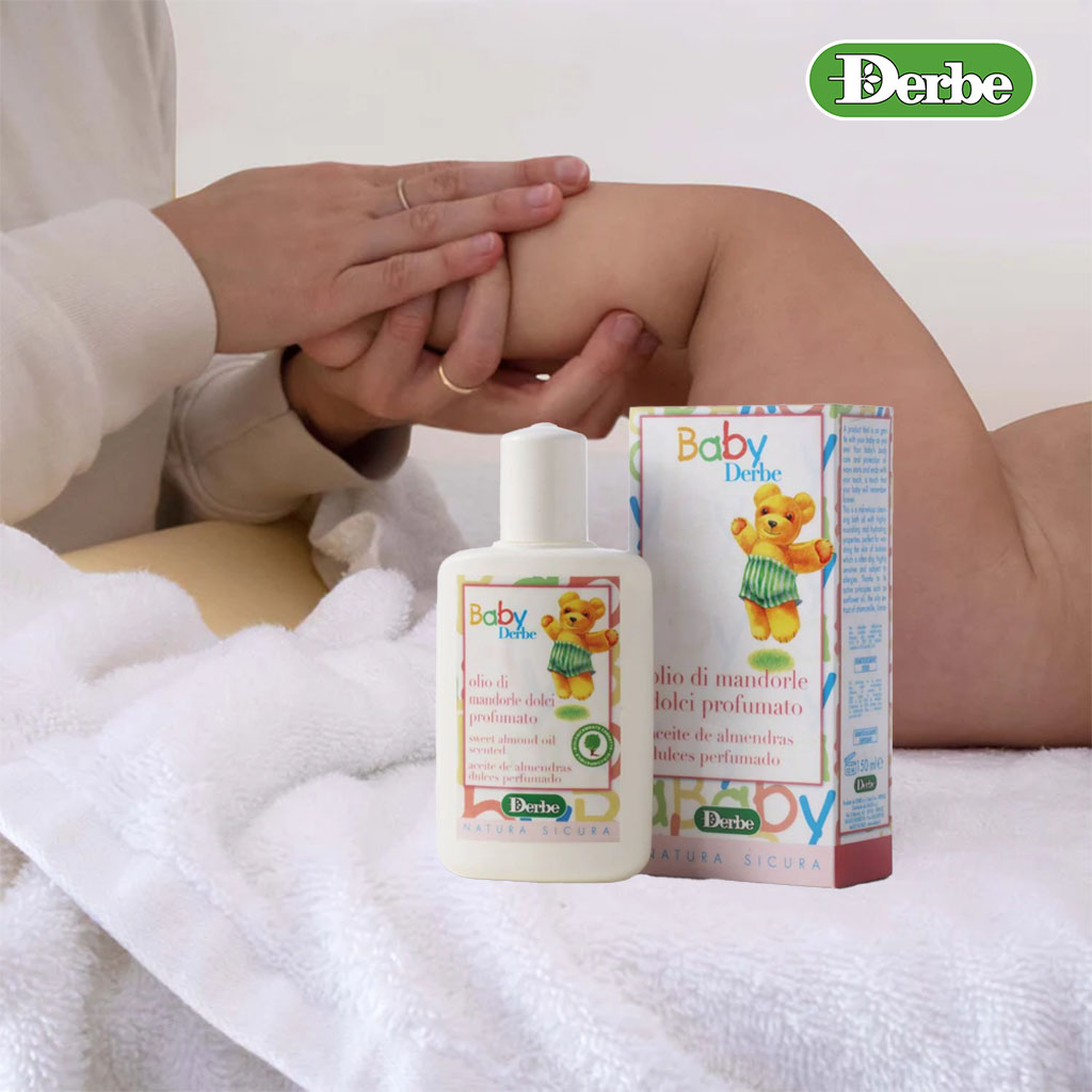 Derbe Baby Scented Sweet Almond Oil For Mother & Baby 100ml - Easy Pharmacy LLC