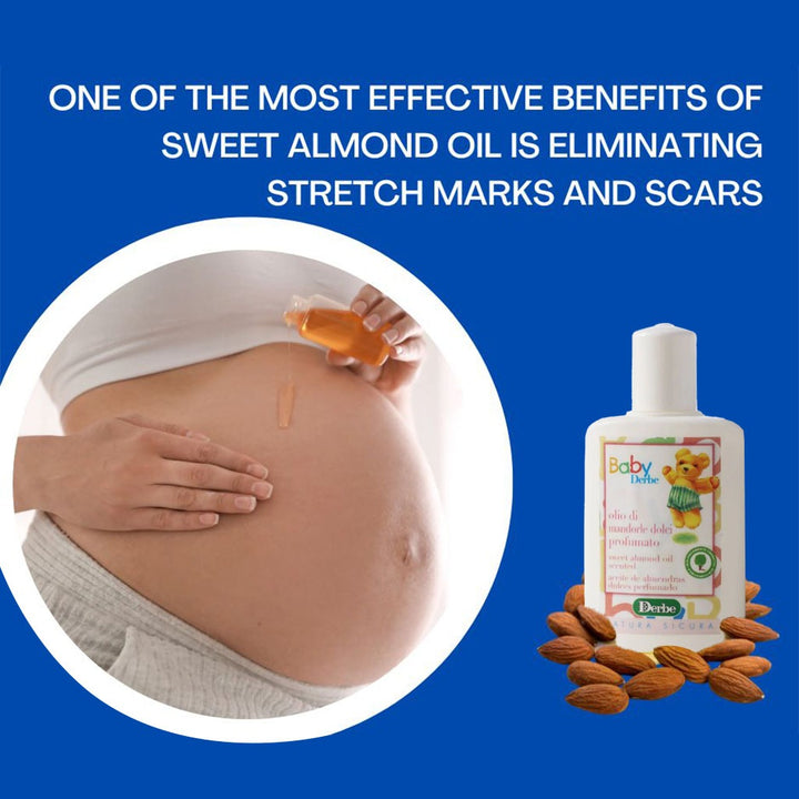 Derbe Baby Scented Sweet Almond Oil For Mother & Baby 100ml - Easy Pharmacy LLC
