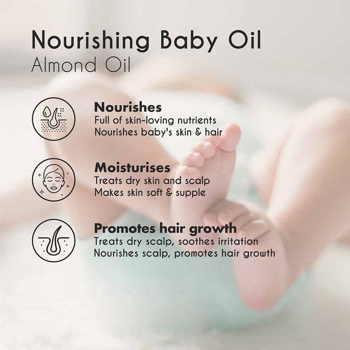 Derbe Baby Scented Sweet Almond Oil For Mother & Baby 100ml - Easy Pharmacy LLC