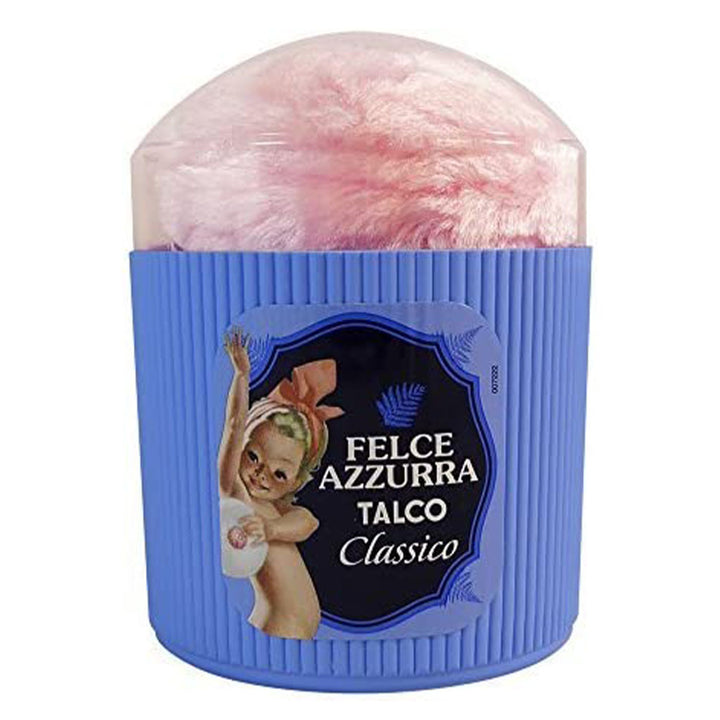 Felce Azzurra Talcum Powder Classic With Assorted Puff 250g - Easy Pharmacy LLC