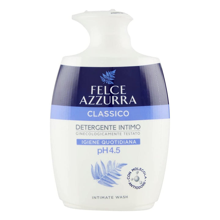 Felce Azzurra Classic Intimate Wash Original, pH 4.5, 250ml - Easy Pharmacy LLC