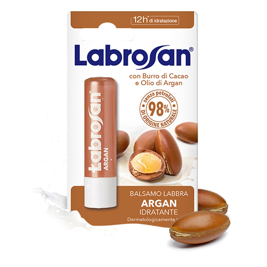 Labrosan Blister Lip Balm Argan For 12 Hour Moisturization 5.5ml - Easy Pharmacy LLC