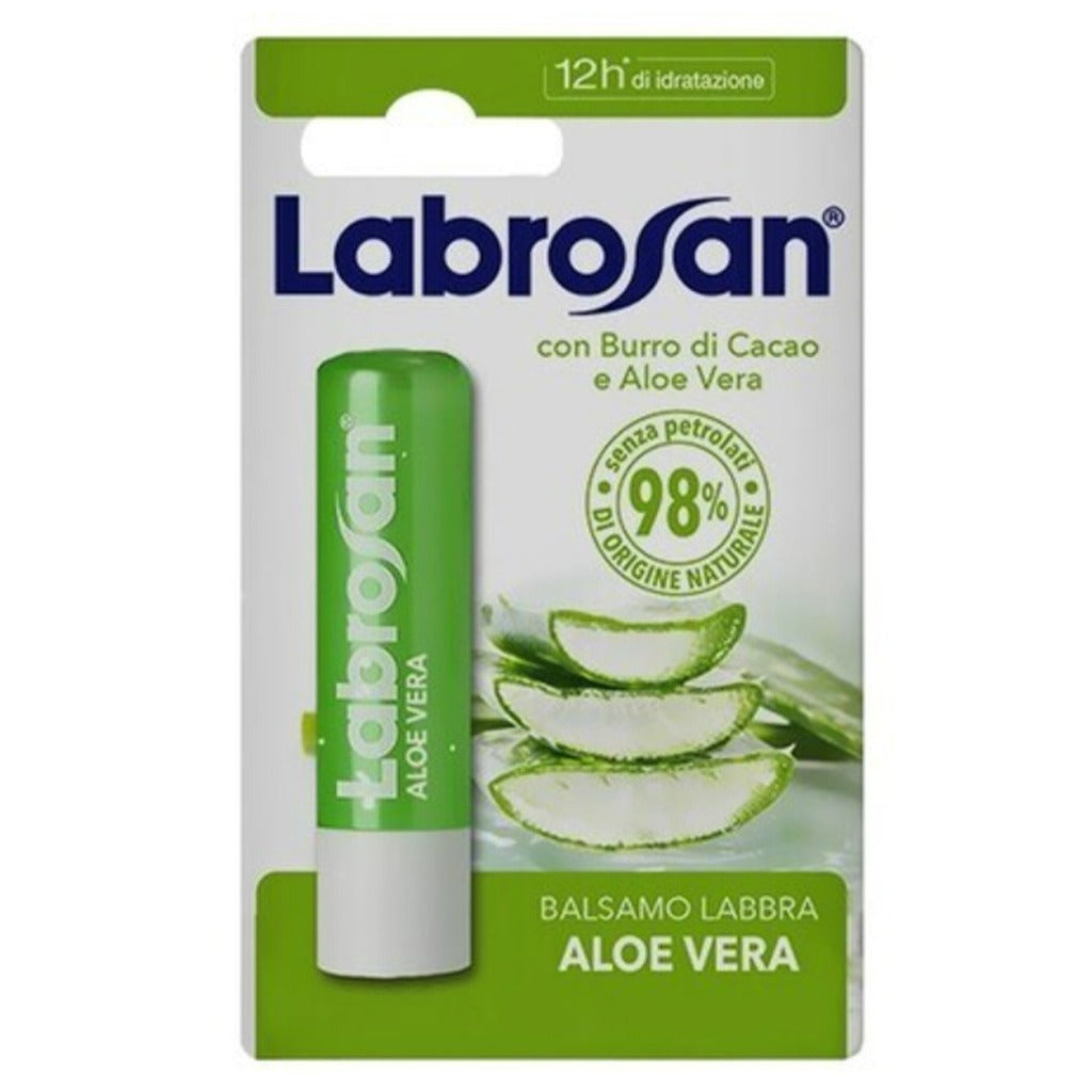 Labrosan Blister Lip Balm Aloe For 12 Hour Moisturization 5.5ml - Easy Pharmacy LLC
