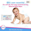Sebamed Baby Cleansing Wet Wipes With Panthenol For Delicate Skin, Pack of 5 x 72's