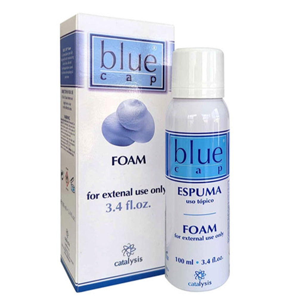 Blue Cap Facial Cleansing Foam For Dry, Irritated & Itchy Skin 100ml - Easy Pharmacy LLC