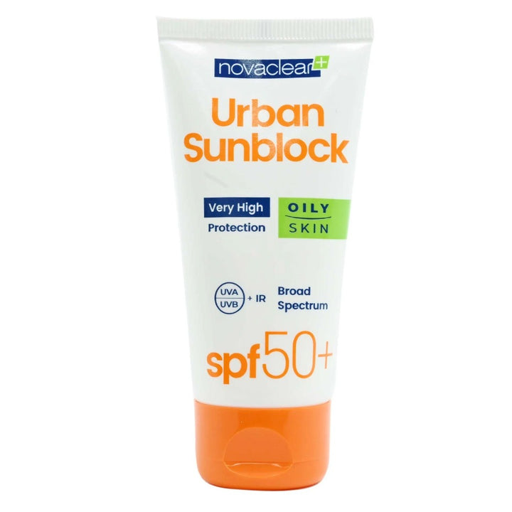 Novaclear Urban Sunblock SPF 50+ Face Sunscreen For Oily Skin 40ml, Value Pack of 1+2's - Easy Pharmacy LLC