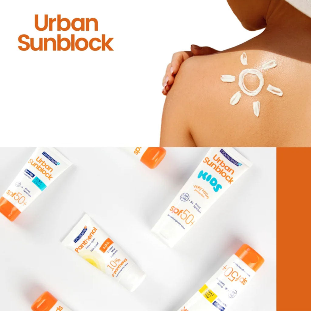 Novaclear Urban Sunblock SPF 50+ Face Sunscreen For Oily Skin 40ml, Value Pack of 1+2's - Easy Pharmacy LLC
