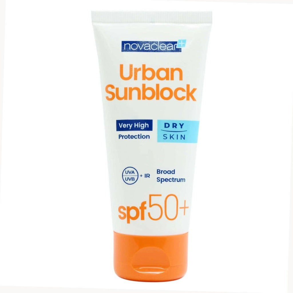 Novaclear Urban Sunblock SPF 50+ Face Sunscreen For Dry Skin 40ml, Value Pack of 1+2's - Easy Pharmacy LLC