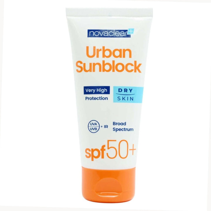 Novaclear Urban Sunblock SPF 50+ Face Sunscreen For Dry Skin 40ml, Value Pack of 1+2's - Easy Pharmacy LLC