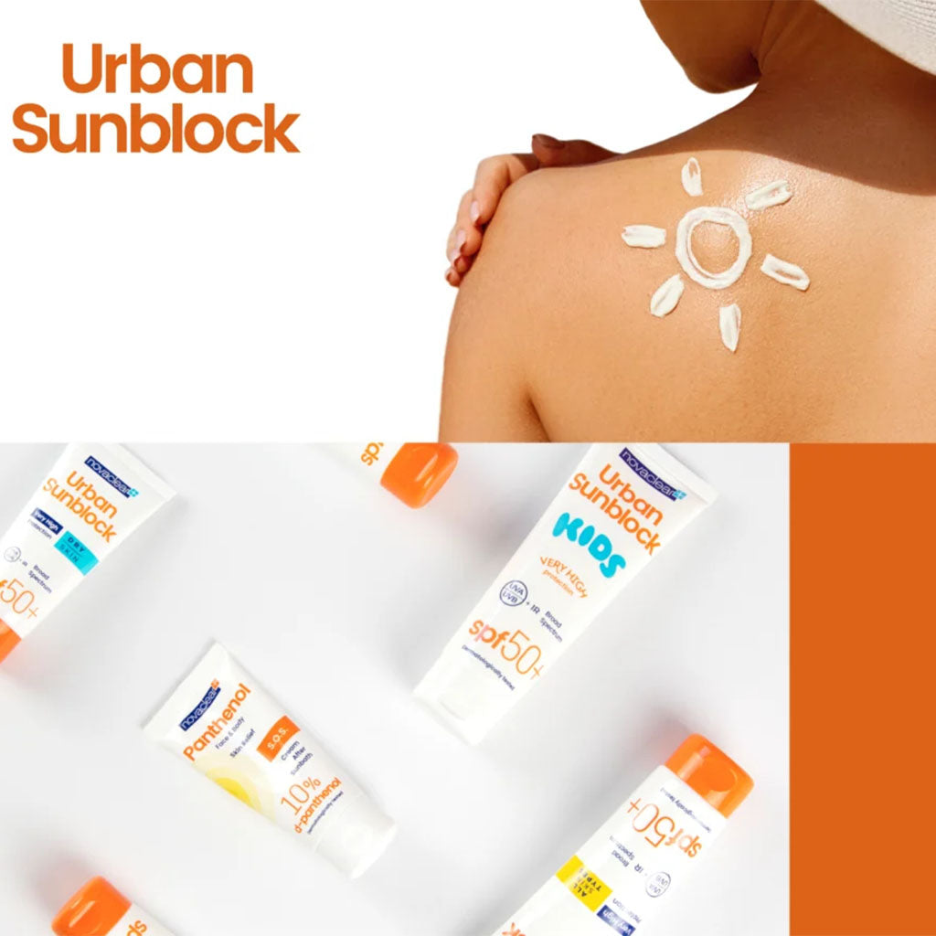 Novaclear Urban Sunblock SPF 50+ Face Sunscreen For Dry Skin 40ml, Value Pack of 1+2's - Easy Pharmacy LLC