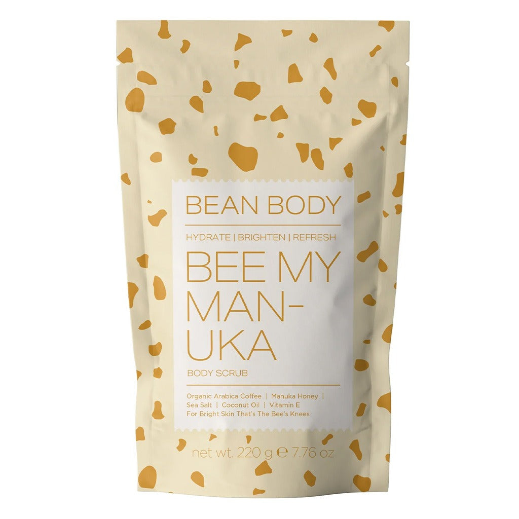 BeanBody Bee My Manuka Coffee Brightening Body Scrub With Manuka Honey 220g - Easy Pharmacy LLC