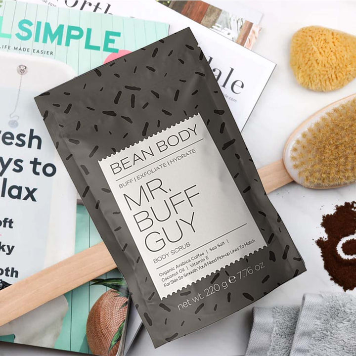 BeanBody Mr Buff Guy Polishing Body Scrub For Men 220g - Easy Pharmacy LLC