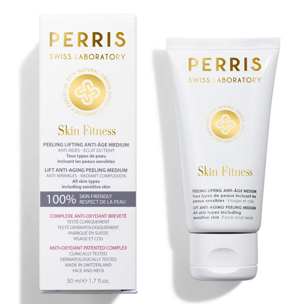 Perris Swiss Laboratory Skin Fitness Lift Anti-Aging & Anti-Wrinkle Peeling Medium Gel For Radiant Complexion 50ml - Easy Pharmacy LLC