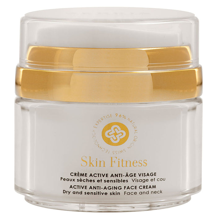Perris Swiss Laboratory Skin Fitness Active Anti-Aging Face Cream For Dry & Sensitive Skin 50ml - Easy Pharmacy LLC
