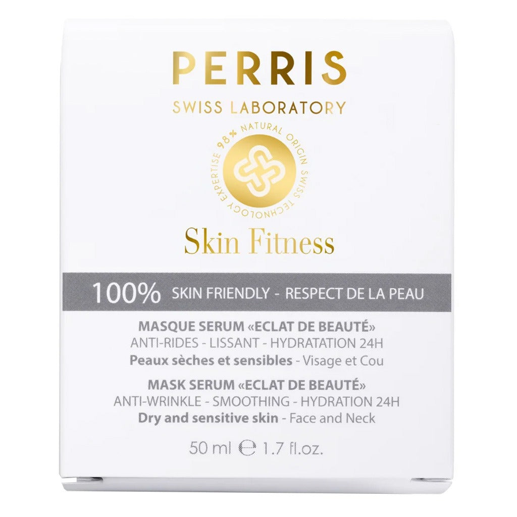 Perris Swiss Laboratory Skin Fitness Anti-Wrinkle Smoothing Mask Serum Eclat De Beaute 50ml - Easy Pharmacy LLC