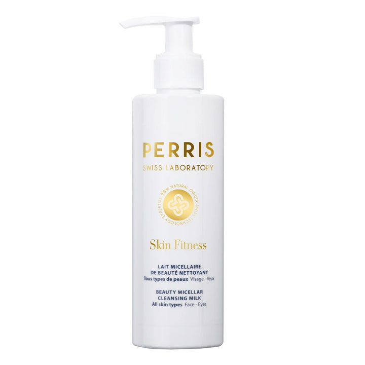 Perris Swiss Laboratory Skin Fitness Beauty Micellar Make-up removing & Cleansing Milk For Face & Eyes 200ml - Easy Pharmacy LLC
