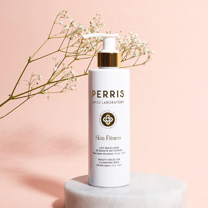 Perris Swiss Laboratory Skin Fitness Beauty Micellar Make-up removing & Cleansing Milk For Face & Eyes 200ml - Easy Pharmacy LLC