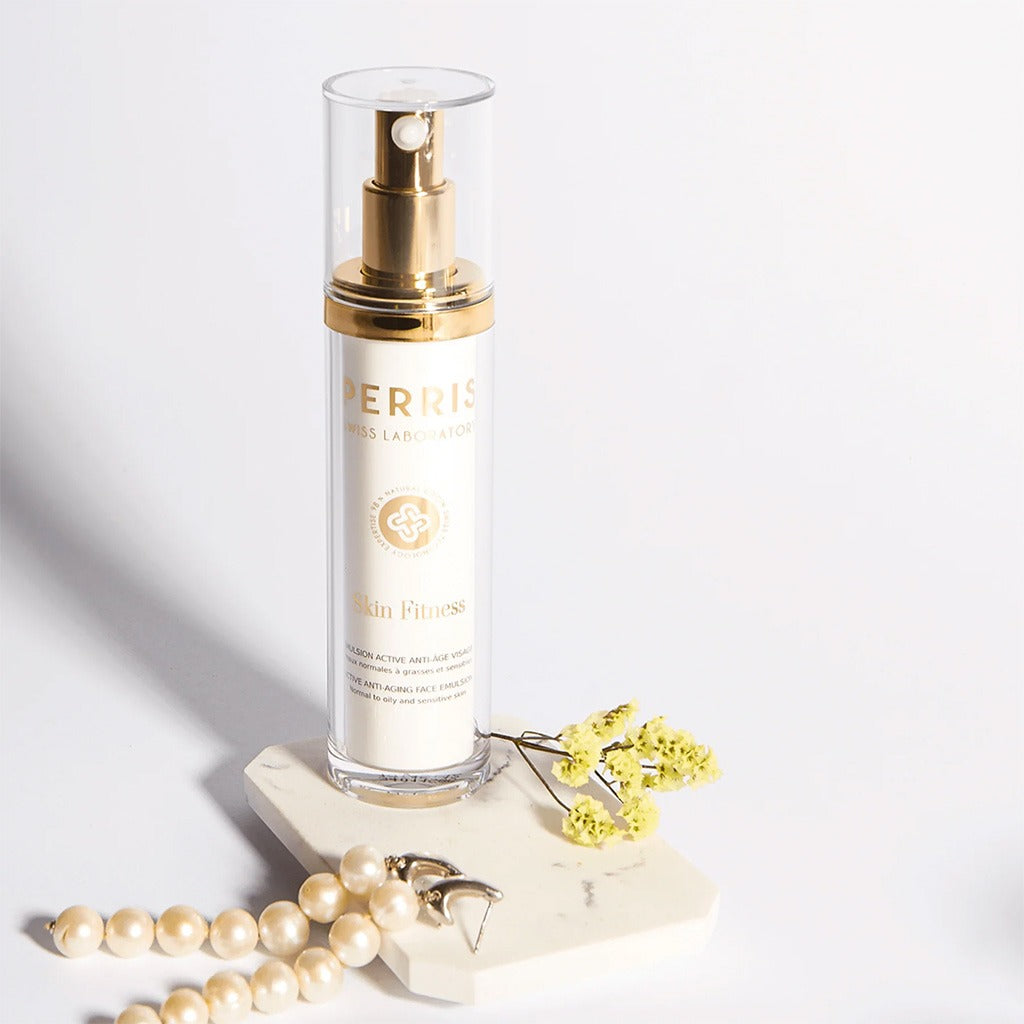 Perris Swiss Laboratory Skin Fitness Active Anti-Aging Face Emulsion For Normal, Oily & Sensitive Skin 50ml - Easy Pharmacy LLC