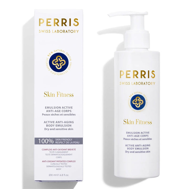 Perris Swiss Laboratory Skin Fitness Active Anti-Aging Body Emulsion For Dry & Sensitive Skin 200ml - Easy Pharmacy LLC