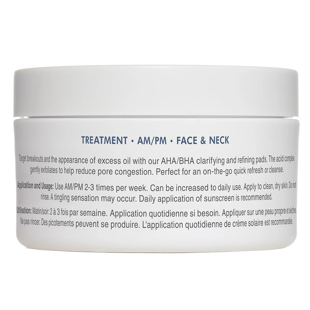 GlowBiotics Probiotic Triple Action Acne Clarifying Pad With Non-Drying AHA & BHA, Pack of 45's - Easy Pharmacy LLC