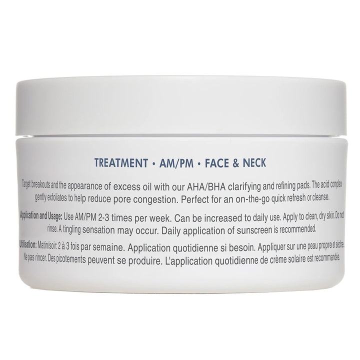 GlowBiotics Probiotic Triple Action Acne Clarifying Pad With Non-Drying AHA & BHA, Pack of 45's - Easy Pharmacy LLC