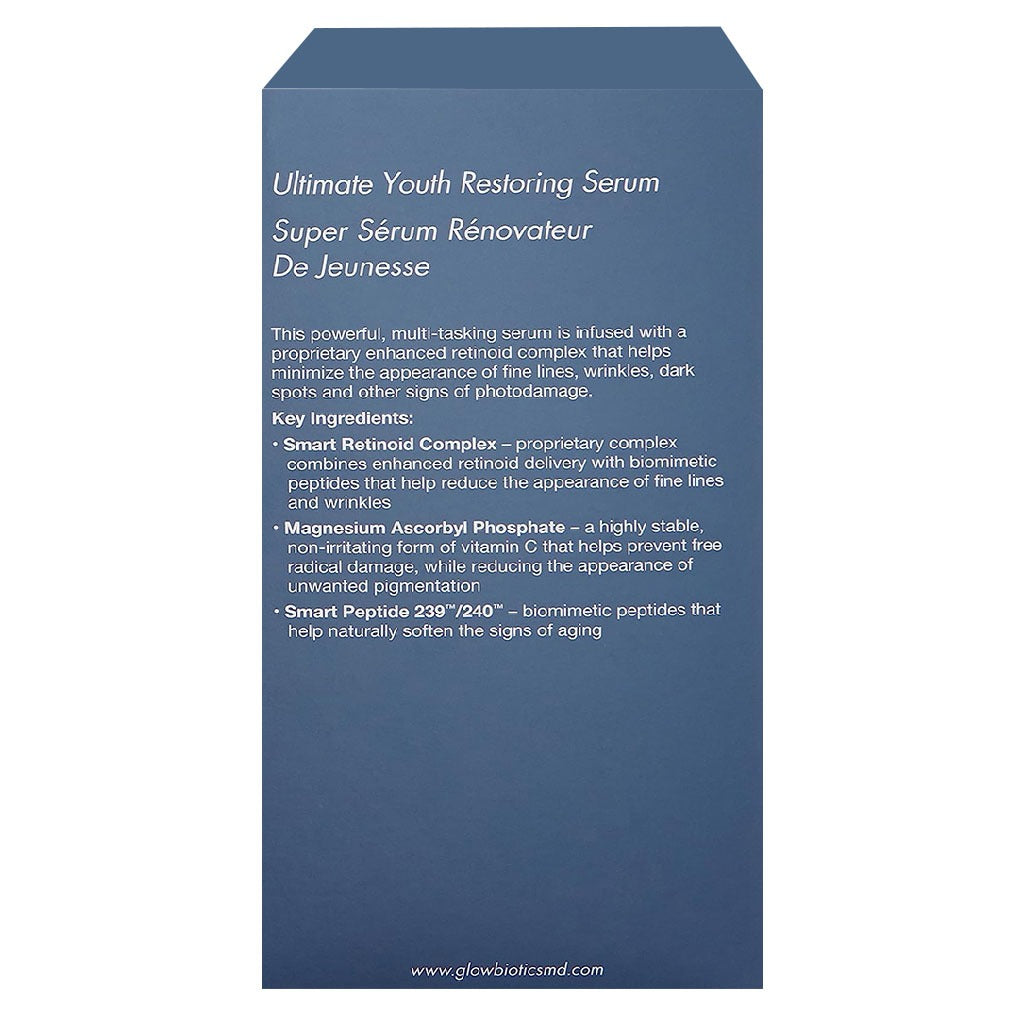 GlowBiotics Probiotic Ultimate Youth Restoring Anti-Aging Face Serum For Dry & Normal Skin 30ml - Easy Pharmacy LLC