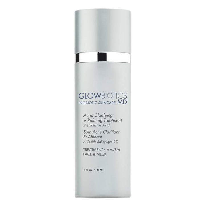 GlowBiotics Probiotic Acne Clarifying + Refining Treatment With AHA & BHA For Oily And Combination Skin 30ml - Easy Pharmacy LLC