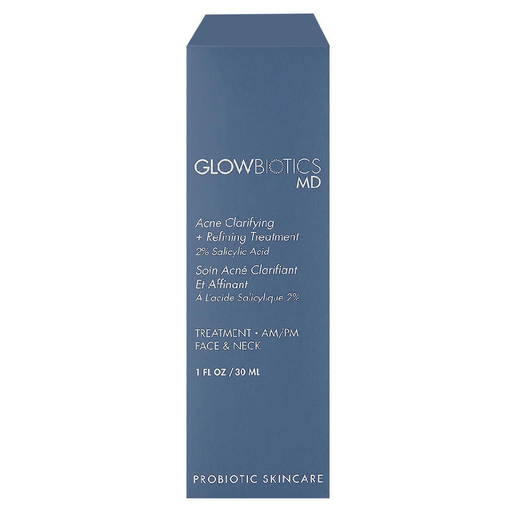 GlowBiotics Probiotic Acne Clarifying + Refining Treatment With AHA & BHA For Oily And Combination Skin 30ml - Easy Pharmacy LLC