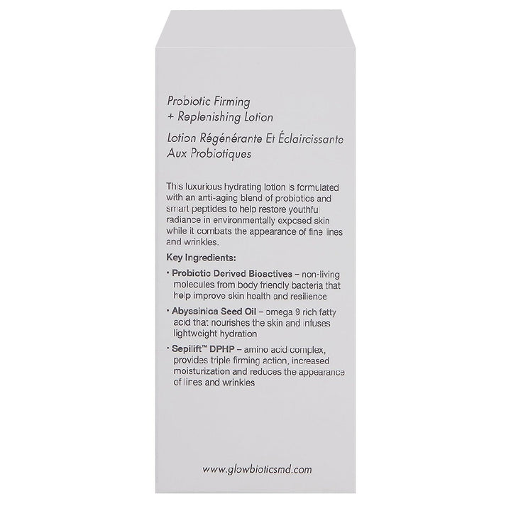 GlowBiotics Probiotic Firming + Replenishing Anti-Aging Lotion For Dry, Normal and Combination Skin 50ml - Easy Pharmacy LLC