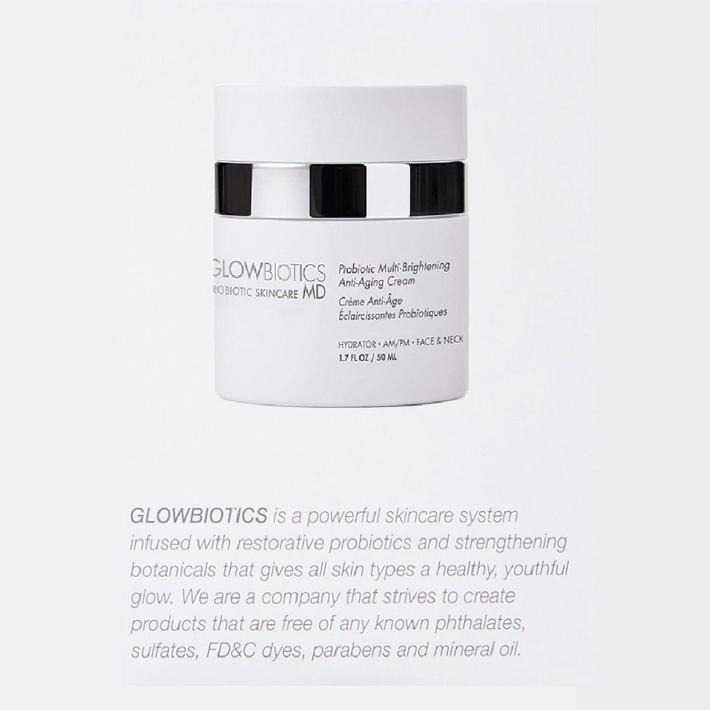 GlowBiotics Probiotic Multi-Brightening Anti-Aging Cream For Dry and Normal Skin 50ml - Easy Pharmacy LLC