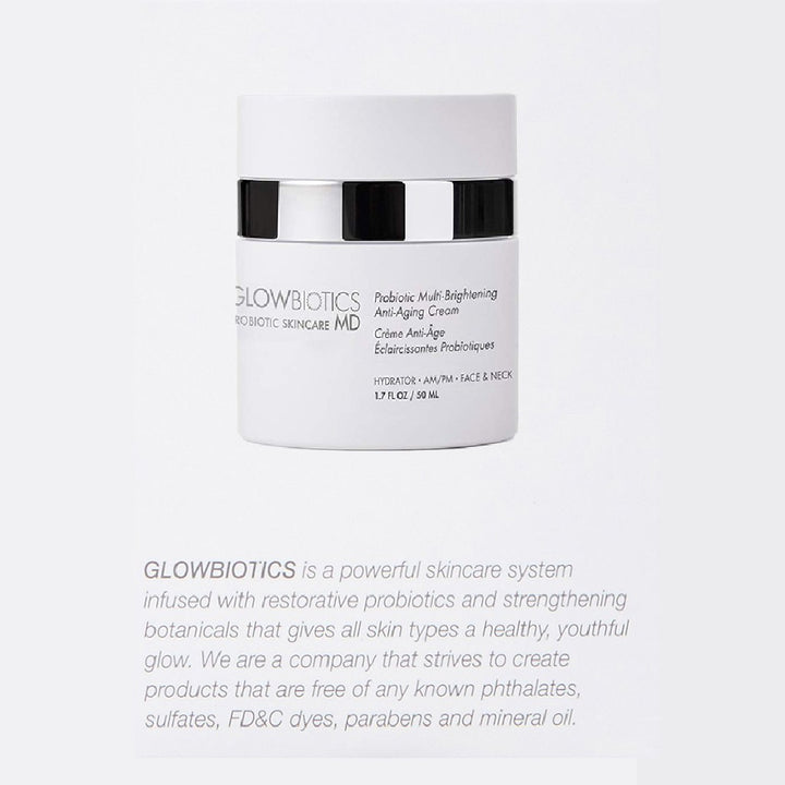 GlowBiotics Probiotic Multi-Brightening Anti-Aging Cream For Dry and Normal Skin 50ml - Easy Pharmacy LLC