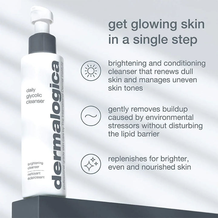 Dermalogica Daily Brightening Glycolic AHA Cleanser 150ml - Easy Pharmacy LLC