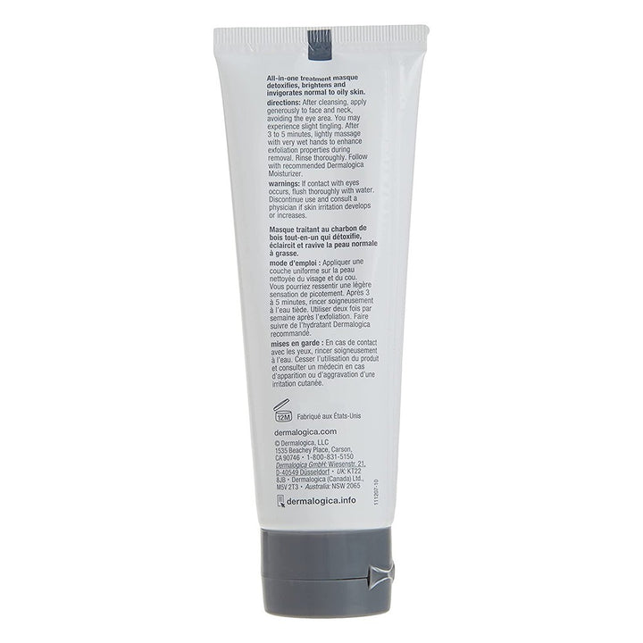 Dermalogica Charcoal Rescue Detoxifying Facial Mask With AHA 75ml - Easy Pharmacy LLC