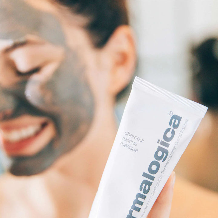 Dermalogica Charcoal Rescue Detoxifying Facial Mask With AHA 75ml - Easy Pharmacy LLC
