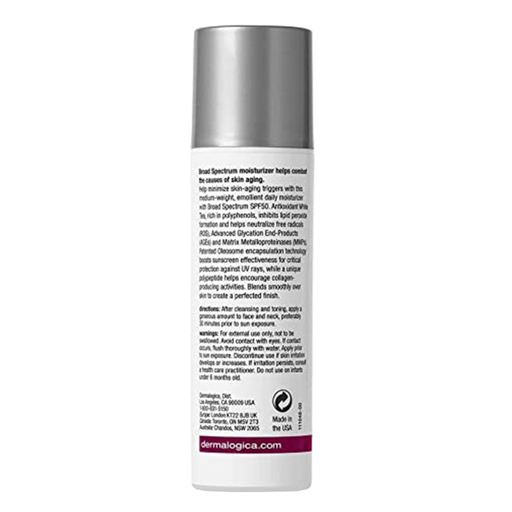 Dermalogica Dynamic Skin Recovery Anti-Aging Face Sunscreen Moisturizer With SPF50, 50ml - Easy Pharmacy LLC
