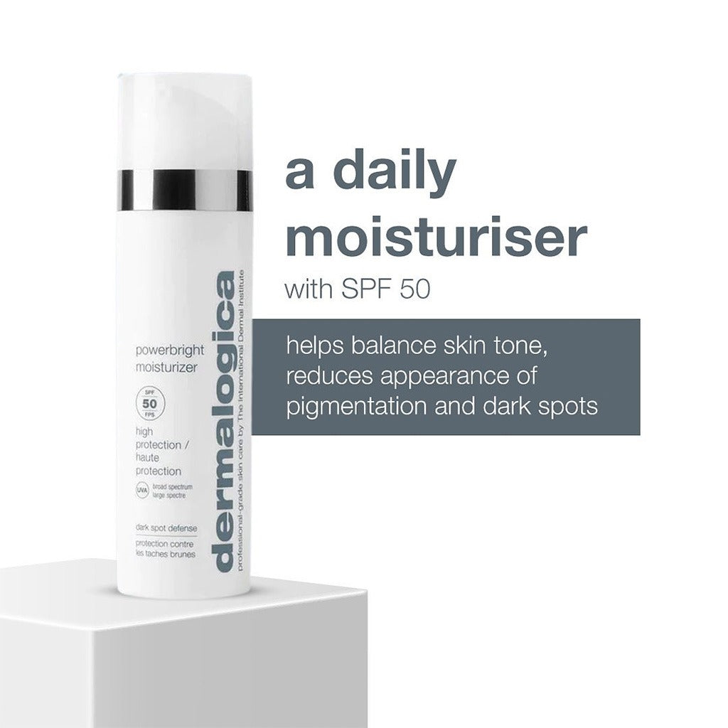 Dermalogica Powerbright Dark Spot Defense Moisturiser With SPF50 Sun Protection 50ml - Easy Pharmacy LLC