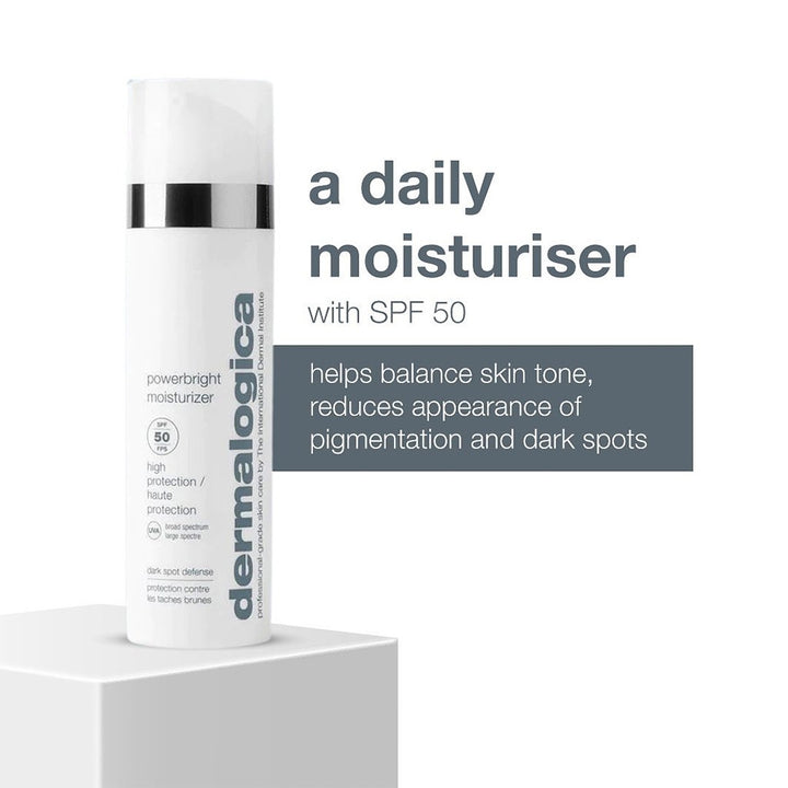 Dermalogica Powerbright Dark Spot Defense Moisturiser With SPF50 Sun Protection 50ml - Easy Pharmacy LLC