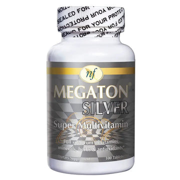 Natural Fervor Megaton Silver Super Multivitamin for Men – 100 Tablets